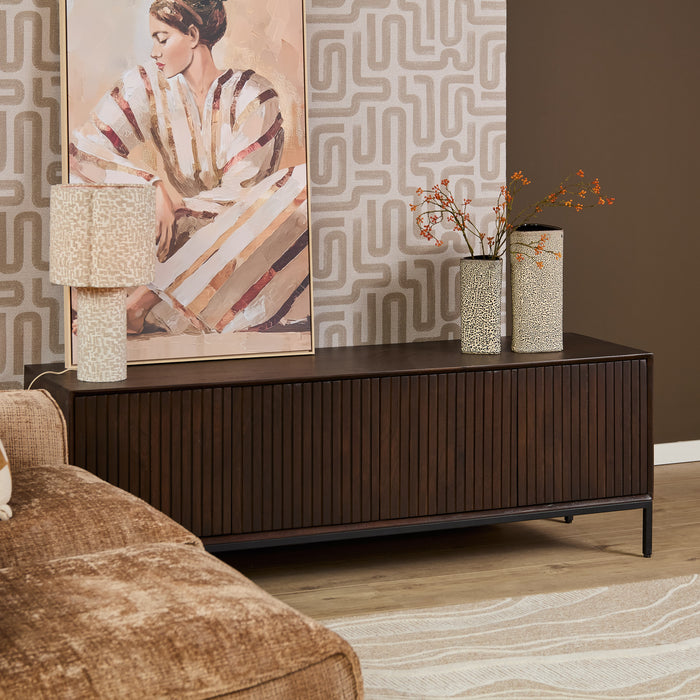 TV-meubel Tv meubel Madison Bruin 165 cm 165x45x55 cm-TV-meubels-Starfurn