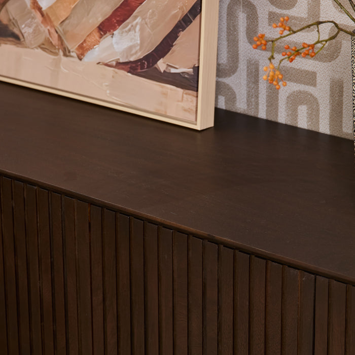 TV-meubel Tv meubel Madison Bruin 165 cm 165x45x55 cm-TV-meubels-Starfurn