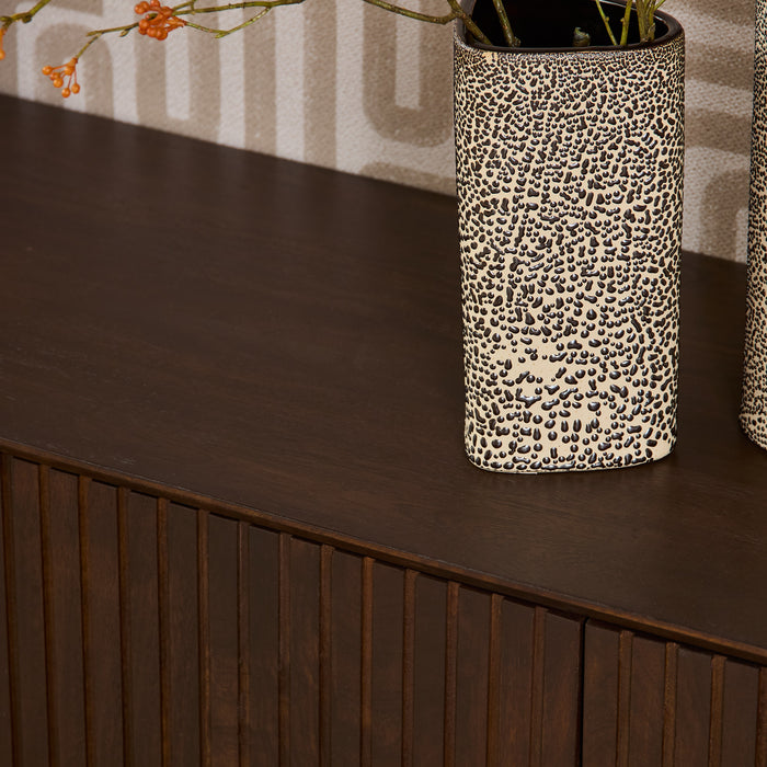 TV-meubel Tv meubel Madison Bruin 210 cm 210x45x55 cm-TV-meubels-Starfurn