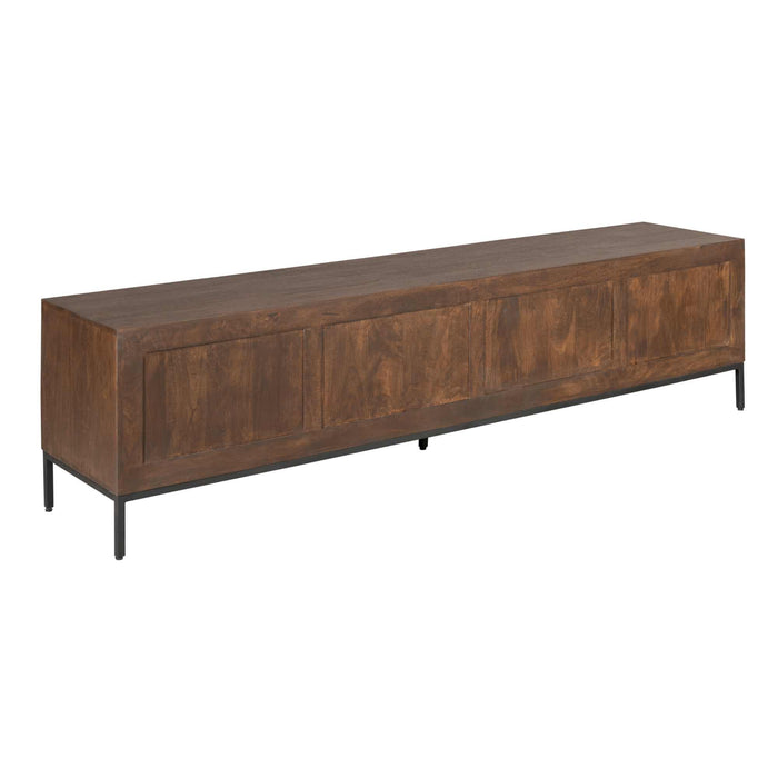TV-meubel Tv meubel Madison Bruin 210 cm 210x45x55 cm-TV-meubels-Starfurn