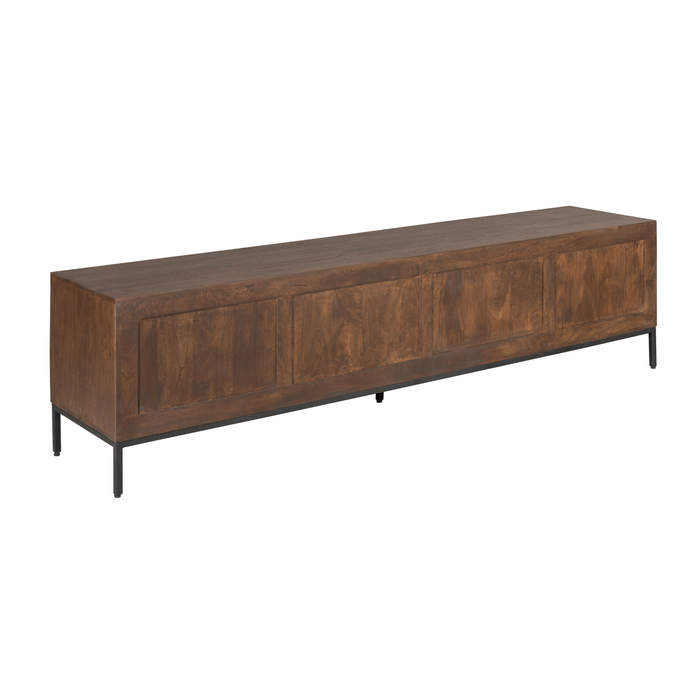 TV-meubel Tv meubel Madison Bruin 210 cm 210x45x55 cm-TV-meubels-Starfurn