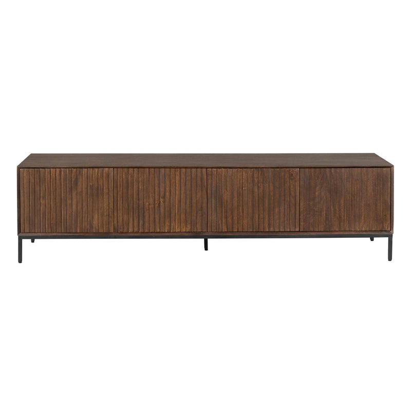 TV-meubel Tv meubel Madison Bruin 210 cm 210x45x55 cm-TV-meubels-Starfurn