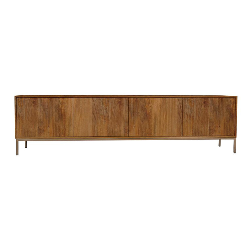TV-meubel Tv meubel Madison Naturel 165 cm 165x45x55 cm-TV-meubels-Starfurn