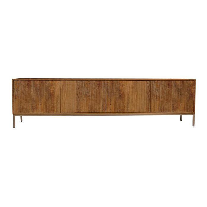 TV-meubel Tv meubel Madison Naturel 165 cm 165x45x55 cm-TV-meubels-Starfurn