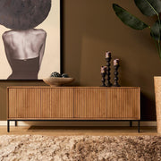 TV-meubel Tv meubel Madison Naturel 165 cm 165x45x55 cm-TV-meubels-Starfurn