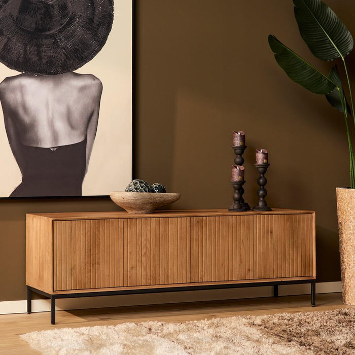 TV-meubel Tv meubel Madison Naturel 165 cm 165x45x55 cm-TV-meubels-Starfurn
