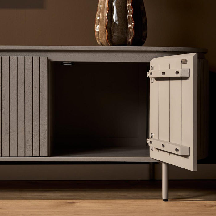 TV-meubel Tv meubel Solana 165 cm Taupe 165x45x55 cm-TV-meubels-Starfurn