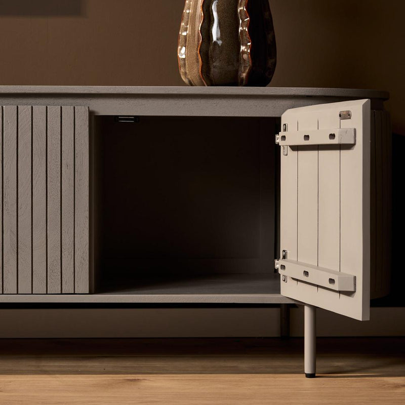 TV-meubel Tv meubel Solana 210 cm Taupe 210x45x55 cm-TV-meubels-Starfurn