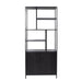 TV-meubel York Mangohout Zwart 90x40x210 cm-TV-meubels-Livingfurn