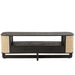 TV-meubel Zwart Mindi hout 40x140 cm-TV-meubels-J-Line