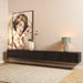 TV-meubel Zwevend Tv meubel Vision Zwart 280 cm 280x30x35 cm-TV-meubels-Starfurn