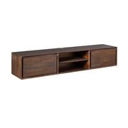 TV-meubel Zwevend tv meubel Ambiance Bruin 160 cm 160x30x35 cm-TV-meubels-Starfurn