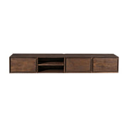 TV-meubel Zwevend tv meubel Ambiance Bruin 200 cm 200x30x35 cm-TV-meubels-Starfurn
