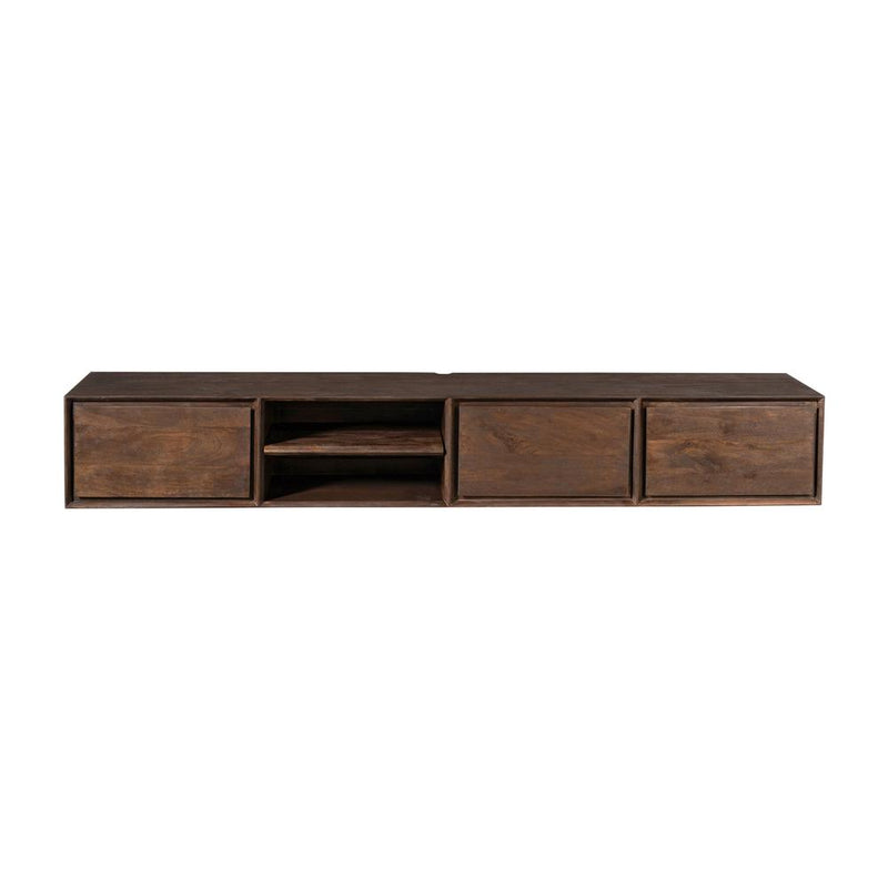 TV-meubel Zwevend tv meubel Ambiance Bruin 200 cm 200x30x35 cm-TV-meubels-Starfurn