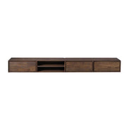 TV-meubel Zwevend tv meubel Ambiance Bruin 280 cm 280x30x35 cm-TV-meubels-Starfurn