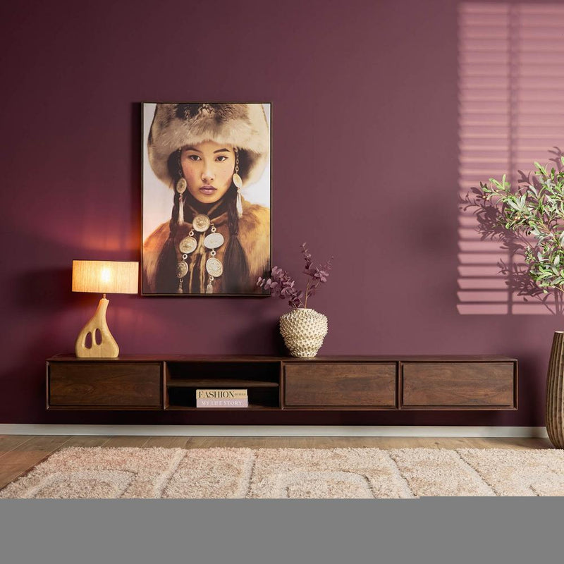 TV-meubel Zwevend tv meubel Ambiance Bruin 280 cm 280x30x35 cm-TV-meubels-Starfurn