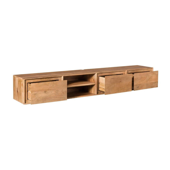 TV-meubel Zwevend tv meubel Ambiance Naturel 200 cm 200x30x35 cm-TV-meubels-Starfurn
