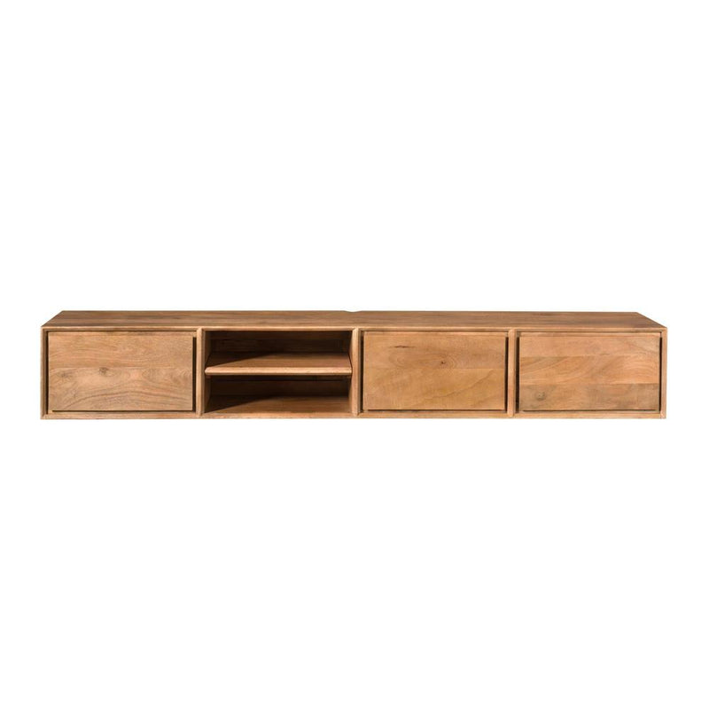 TV-meubel Zwevend tv meubel Ambiance Naturel 200 cm 200x30x35 cm-TV-meubels-Starfurn
