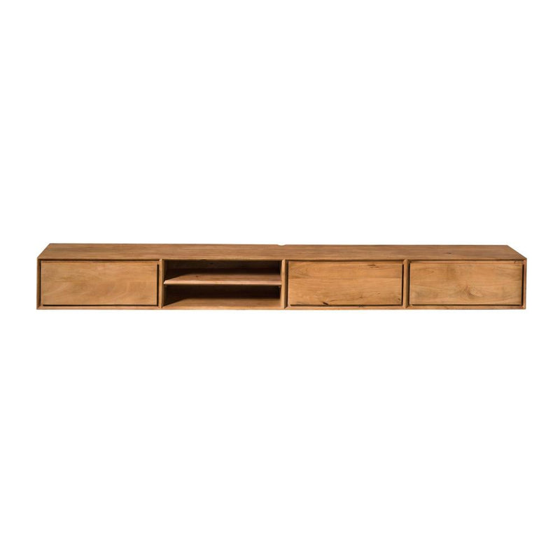 TV-meubel Zwevend tv meubel Ambiance Naturel 280 cm 280x30x35 cm-TV-meubels-Starfurn
