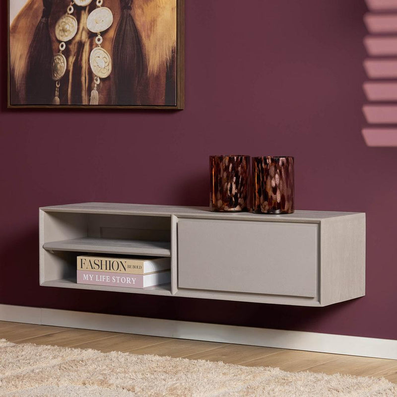 TV-meubel Zwevend tv meubel Ambiance Taupe 120 cm 120x30x35 cm-TV-meubels-Starfurn