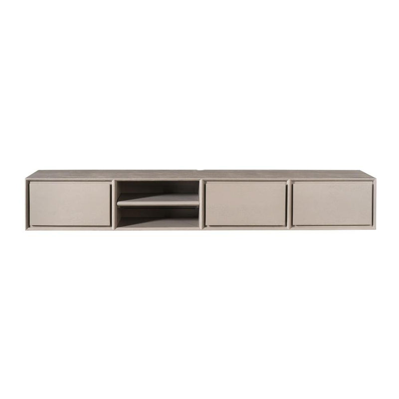 TV-meubel Zwevend tv meubel Ambiance Taupe 200 cm 200x30x35 cm-TV-meubels-Starfurn