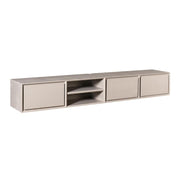 TV-meubel Zwevend tv meubel Ambiance Taupe 200 cm 200x30x35 cm-TV-meubels-Starfurn