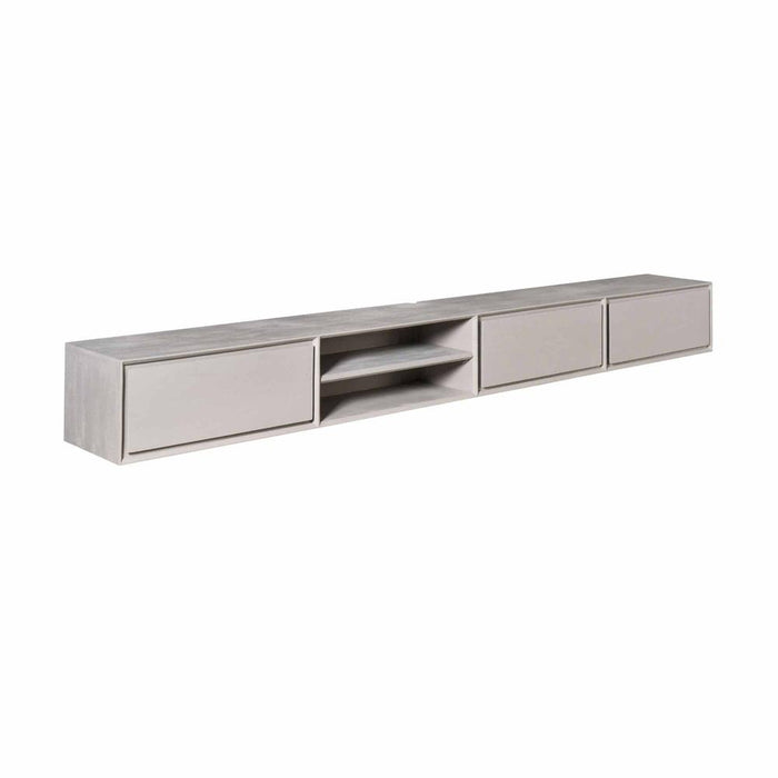 TV-meubel Zwevend tv meubel Ambiance Taupe 240 cm 240x30x35 cm-TV-meubels-Starfurn