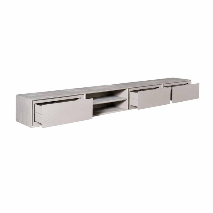 TV-meubel Zwevend tv meubel Ambiance Taupe 280 cm 280x30x35 cm-TV-meubels-Starfurn