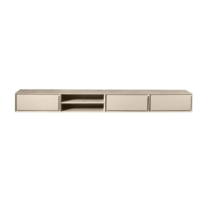 TV-meubel Zwevend tv meubel Ambiance Zand 240 cm 240x30x35 cm-TV-meubels-Starfurn