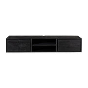 TV-meubel Zwevend tv meubel Ambiance Zwart 160 cm 160x30x35 cm-TV-meubels-Starfurn