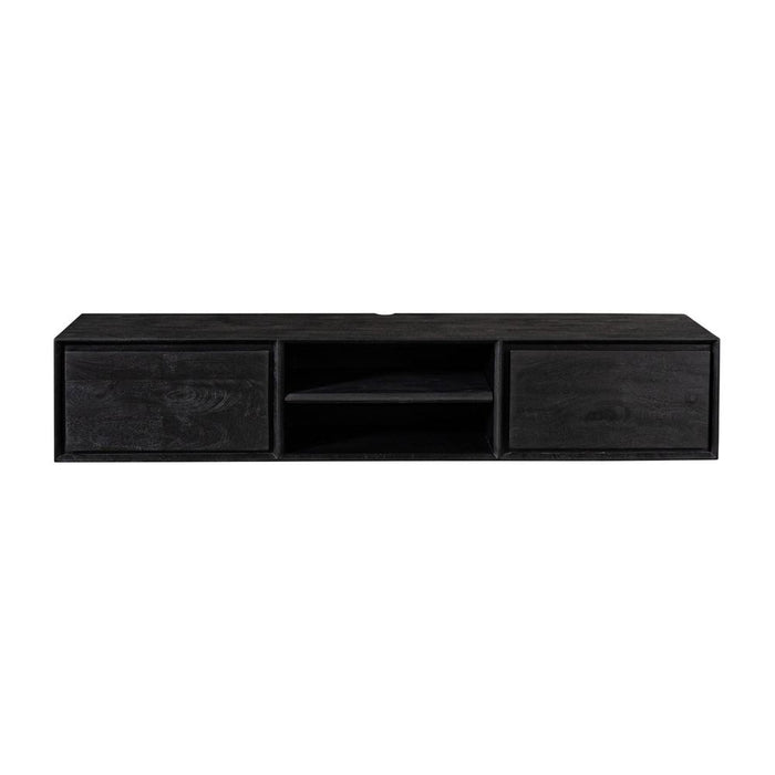 TV-meubel Zwevend tv meubel Ambiance Zwart 160 cm 160x30x35 cm-TV-meubels-Starfurn