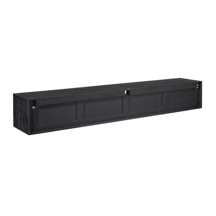 TV-meubel Zwevend tv meubel Ambiance Zwart 200 cm 200x30x35 cm-TV-meubels-Starfurn