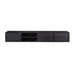 TV-meubel Zwevend tv meubel Ambiance Zwart 200 cm 200x30x35 cm-TV-meubels-Starfurn