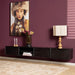 TV-meubel Zwevend tv meubel Ambiance Zwart 240 cm 240x30x35 cm-TV-meubels-Starfurn