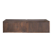 TV-meubel Zwevend tv meubel Madison Bruin 120 cm 120x35x30 cm-TV-meubels-Starfurn