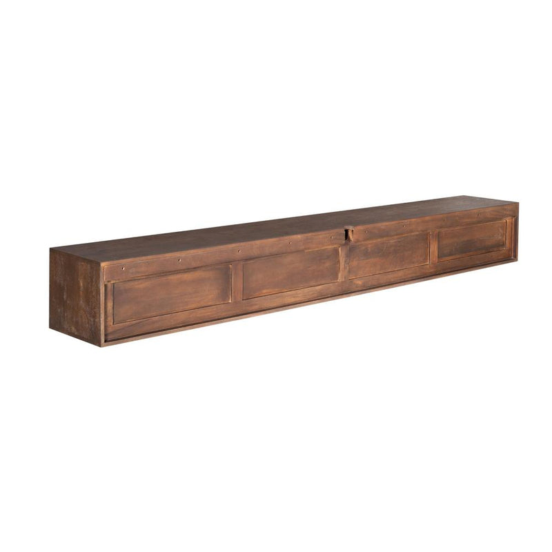 TV-meubel Zwevend tv meubel Madison Bruin 200 cm 200x35x30 cm-TV-meubels-Starfurn