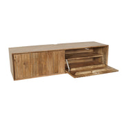 TV-meubel Zwevend tv meubel Madison Naturel 120 cm 120x35x30 cm-TV-meubels-Starfurn