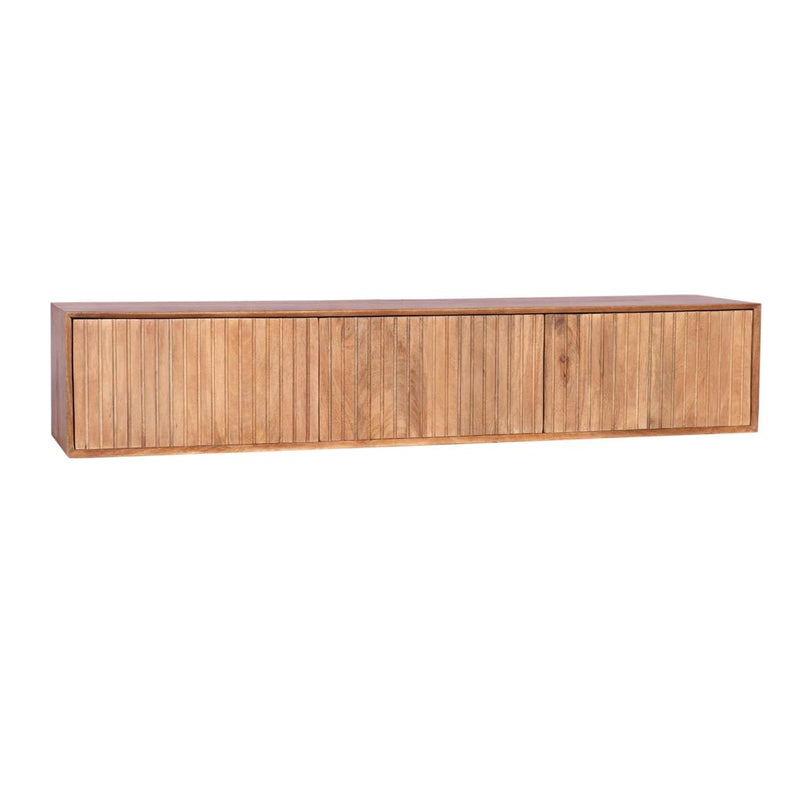 TV-meubel Zwevend tv meubel Madison Naturel 160 cm 160x35x30 cm-TV-meubels-Starfurn