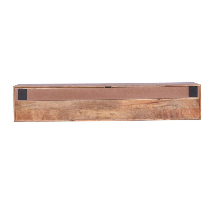 TV-meubel Zwevend tv meubel Madison Naturel 160 cm 160x35x30 cm-TV-meubels-Starfurn