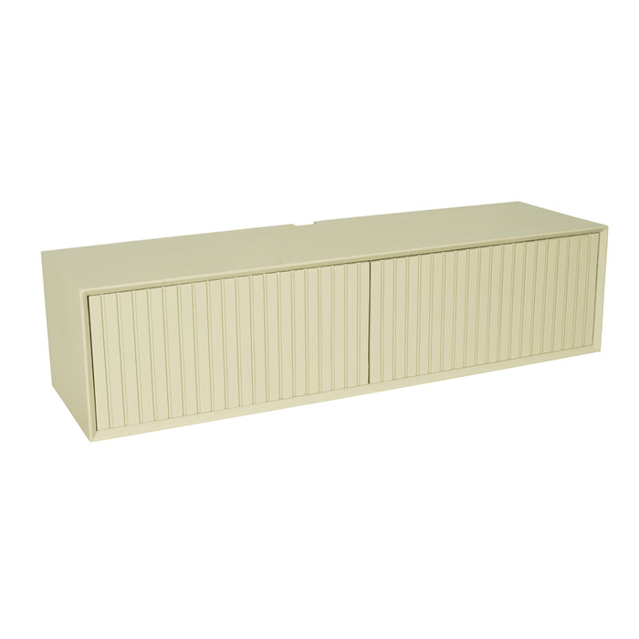 TV-meubel Zwevend tv meubel Madison Zand 120 cm 120x35x30 cm-TV-meubels-Starfurn