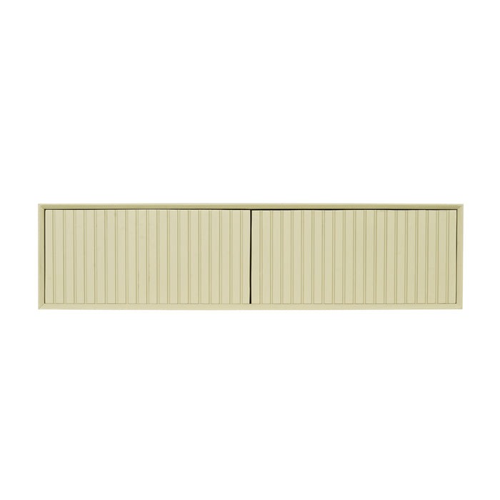 TV-meubel Zwevend tv meubel Madison Zand 120 cm 120x35x30 cm-TV-meubels-Starfurn