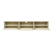 TV-meubel Zwevend tv meubel Madison Zand 160 cm 160x35x30 cm-TV-meubels-Starfurn