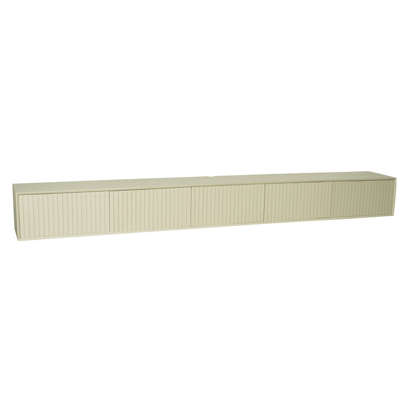 TV-meubel Zwevend tv meubel Madison Zand 280 cm 280x35x30 cm-TV-meubels-Starfurn