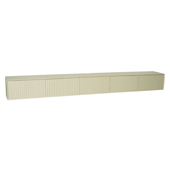 TV-meubel Zwevend tv meubel Madison Zand 280 cm 280x35x30 cm-TV-meubels-Starfurn