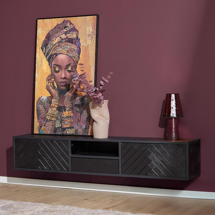 TV-meubel Zwevend tv meubel New York 180 cm 180x35x33 cm-TV-meubels-Starfurn