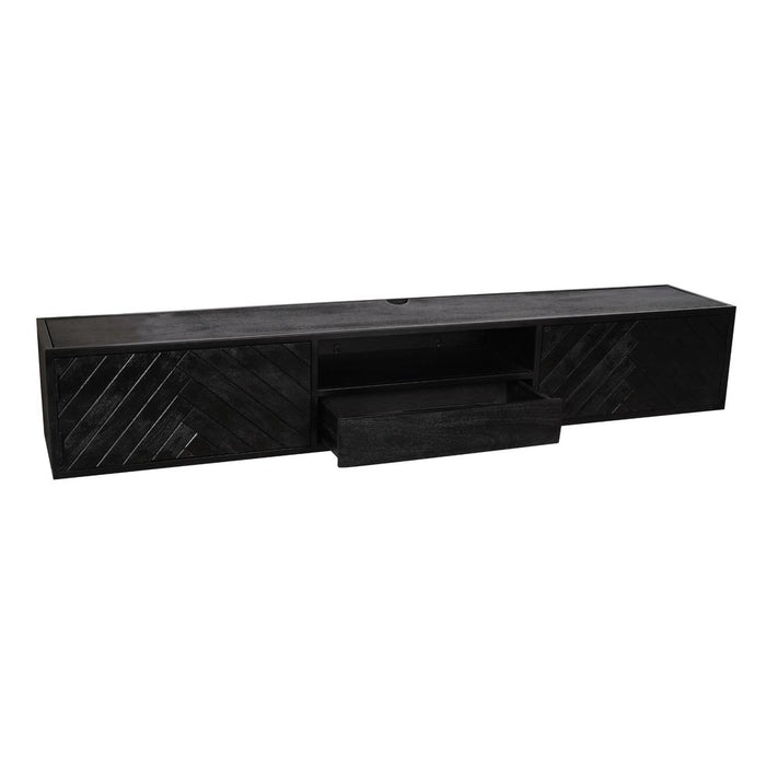 TV-meubel Zwevend tv meubel New York 200 cm 200x35x33 cm-TV-meubels-Starfurn
