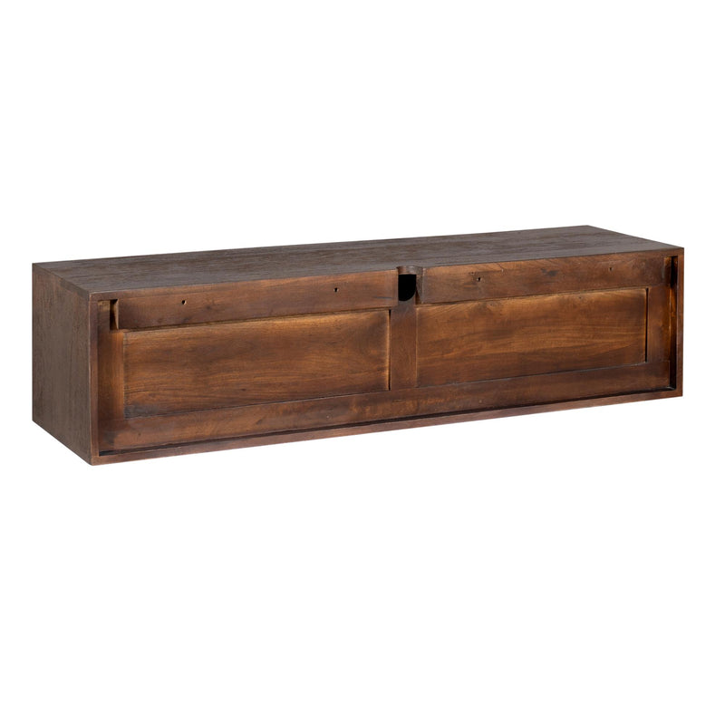 TV-meubel Zwevend tv meubel Vision Bruin 120 cm 120x30x35 cm-TV-meubels-Starfurn