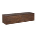 TV-meubel Zwevend tv meubel Vision Bruin 120 cm 120x30x35 cm-TV-meubels-Starfurn