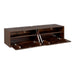 TV-meubel Zwevend tv meubel Vision Bruin 120 cm 120x30x35 cm-TV-meubels-Starfurn