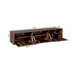 TV-meubel Zwevend tv meubel Vision Bruin 160 cm 160x30x35 cm-TV-meubels-Starfurn